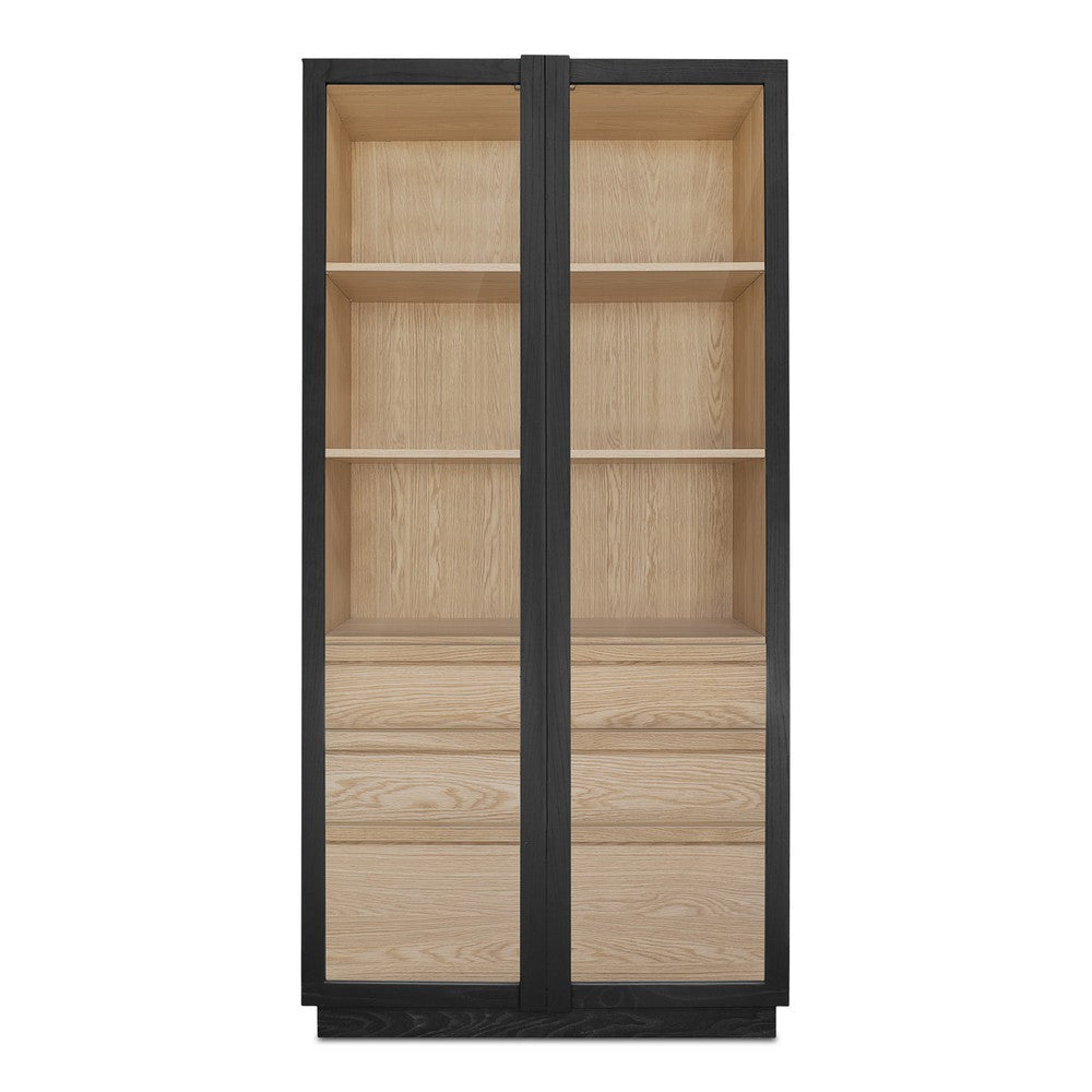 Charlotte Tall Cabinet Black