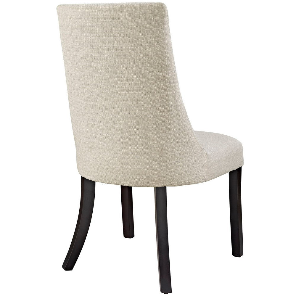 Beige Reverie Dining Side Chair - No Shipping Charges