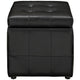 Volt Storage Ottoman - No Shipping Charges MDY-EEI-1044-BLK