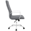 Gray Finesse Highback Office Chair  - No Shipping Charges