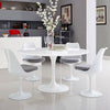 Lippa 54’’ Wood Top Dining Table MDY-EEI-1119-WHI