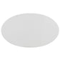 Lippa 60’’ Oval Wood Top Dining Table White MDY-EEI-1121-WHI