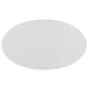 Lippa 60’’ Oval Wood Top Dining Table White MDY-EEI-1121-WHI
