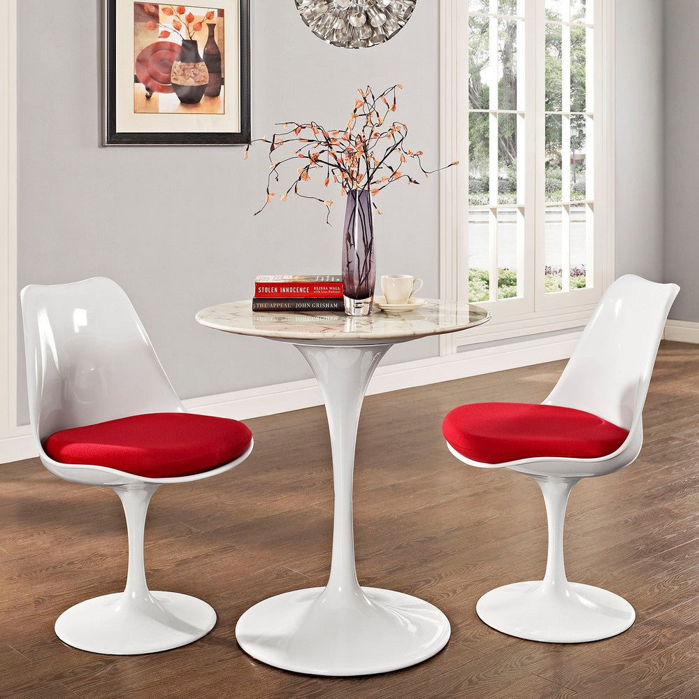 Modway Lippa Dining Table 28’’ White MDY-EEI-1128-WHI