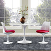 Lippa 47" Artificial Faux Marble Dining Table By Modway