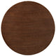 Modway Lippa 36’’ Mid-Century Modern Dining Table with Round Top in Walnut MDY-EEI-1136-WAL