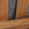 Modway Marina Premium Grade A Teak Wood Outdoor Patio Corner Sofa Natural Gray MDY-EEI-1146-NAT-GRY-SET