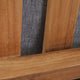 Modway Marina Premium Grade A Teak Wood Outdoor Patio Corner Sofa Natural Gray MDY-EEI-1146-NAT-GRY-SET
