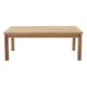 Natural Marina Outdoor Patio Teak Rectangle Coffee Table - No Shipping Charges MDY-EEI-1154-NAT