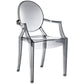 Smoke Casper Dining Armchair  - No Shipping Charges