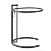 Modway Eileen Gray Metal Side Black Height Adjustable C End Tempered Glass Top – A Chic and Versatile Small Accent Drink Corner Table