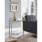 Modway Silver Eileen Gray Side Table |No Shipping Charges
