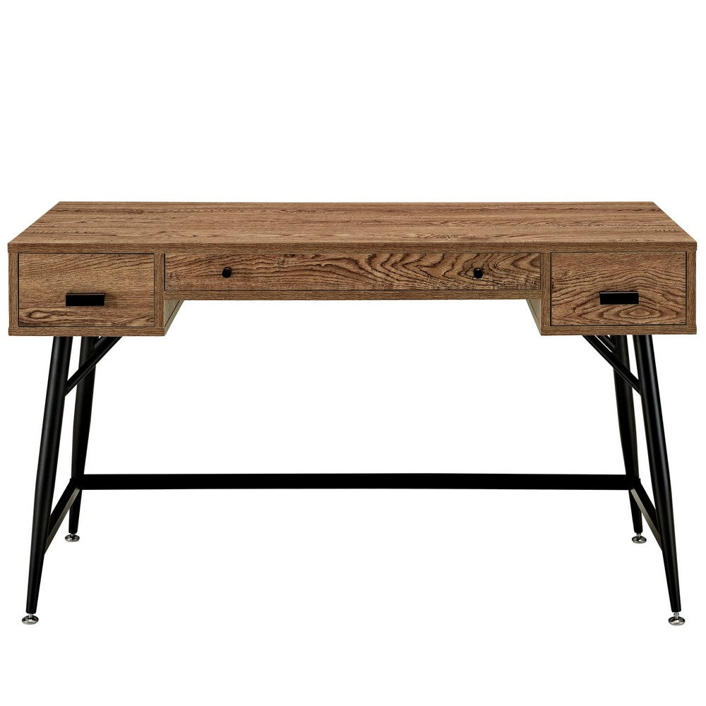 Surplus Office Desk by Modway| Walnut