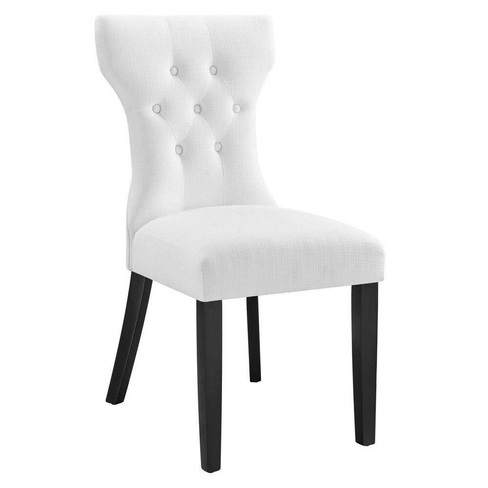 Modway Silhouette Chair, White 24.5 x 18 x 36