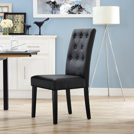 Confer Dining Vinyl Side Chair - No Shipping Charges