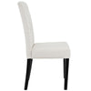 Beige Confer Dining Fabric Side Chair - No Shipping Charges