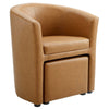 Divulge Armchair and Ottoman  - No Shipping Charges