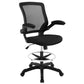 Veer Drafting Chair-Black 