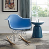 Rocker Plastic Lounge Chair by Modway| Blue
