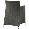 Junction Dining Outdoor Patio Armchair by Modway| Brown White