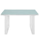 Fortuna Outdoor Patio Side Table - No Shipping Charges MDY-EEI-1515-WHI-SET