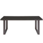 Brown Fortuna Outdoor Patio Coffee Table  - No Shipping Charges