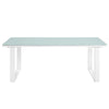 Fortuna Outdoor Patio Coffee Table by Modway| White