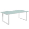 Fortuna Outdoor Patio Coffee Table by Modway| White