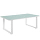 Fortuna Outdoor Patio Coffee Table by Modway| White