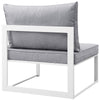 Fortuna Armless Outdoor Patio Sofa - No Shipping Charges