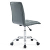 Prim Armless Mid Back Office Chair by Modway| Gray