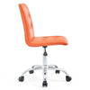 Prim Armless Mid Back Office Chair by Modway| Orange