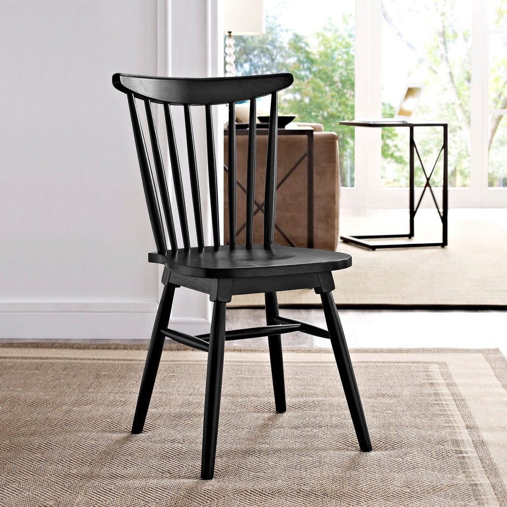Amble Dining Side Chair by Modway| Black