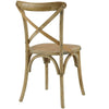 Modway Natural Gear Dining Side Chair By Casagear Home  - No Shipping Charges