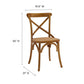 Gear Dining Side Chair in Walnut MDY-EEI-1541-WAL