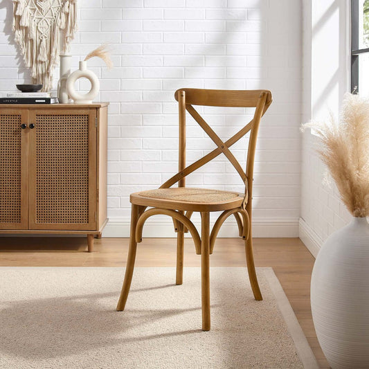 Gear Dining Side Chair in Walnut