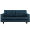 Empress Upholstered Fabric Loveseat by Modway| Azure