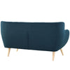 Remark Upholstered Fabric Loveseat by Modway| Azure