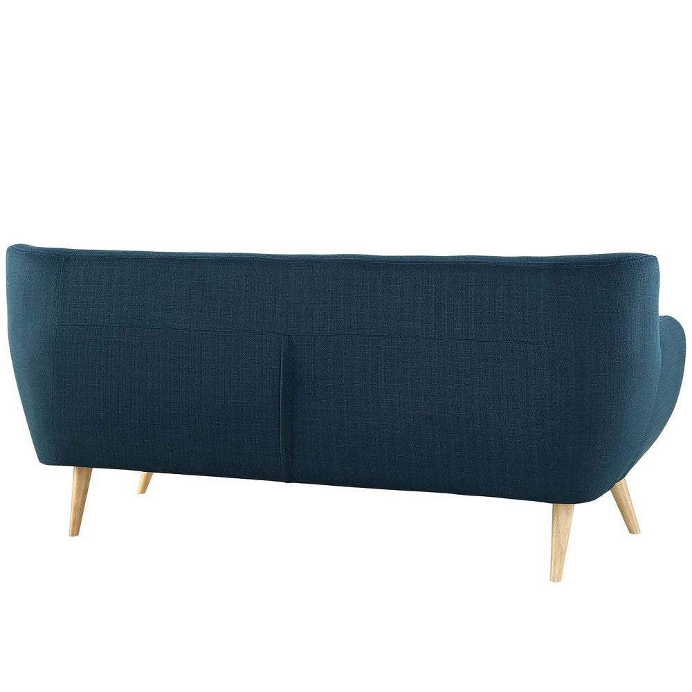 Modway Remark Mid-Century Modern Sofa With Upholstered Fabric In Azure MDY-EEI-1633-AZU