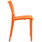 Orange Hipster Dining Side Chair - No Shipping Charges MDY-EEI-1703-ORA