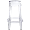 Clear Casper Counter Stool  - No Shipping Charges