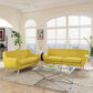 Modway Remark Mid-Century Modern Upholstered Fabric Living Room Set Loveseat and Sofa Sunny MDY-EEI-1785-SUN-SET