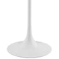 White Lippa 28’’ Wood Bar Table MDY-EEI-1825-WHI