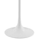 White Lippa 28’’ Wood Bar Table MDY-EEI-1825-WHI