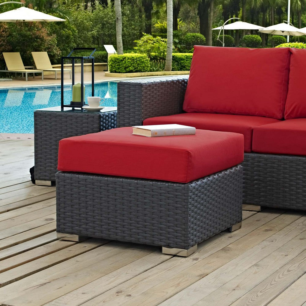 Sojourn Outdoor Patio Sunbrella? Ottoman - No Shipping Charges