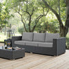 Sojourn Outdoor Patio Sunbrella® Sofa by Modway| Canvas Gray