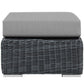 Summon Outdoor Patio Sunbrella? Ottoman - No Shipping Charges