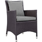 Convene Dining Outdoor Patio Armchair - No Shipping Charges