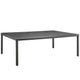 Sojourn 90" Outdoor Patio Dining Table by Modway| Chocolate