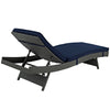 Sojourn Outdoor Patio Sunbrella® Chaise by Modway| Canvas Navy